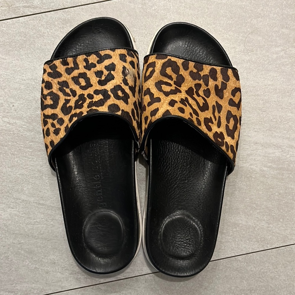 Gentle souls slide sandal